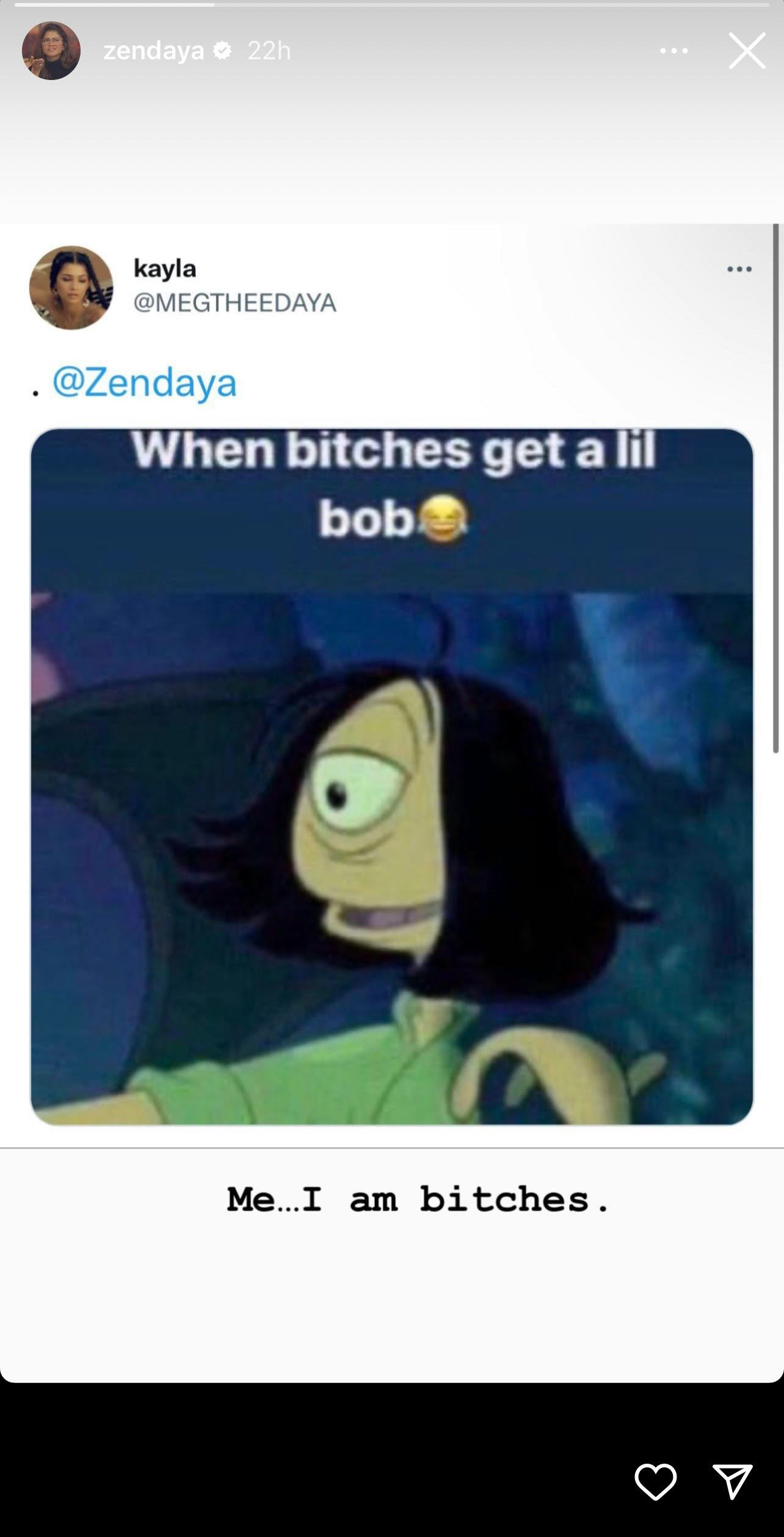 Zendaya debuted a new bob haircut in December 2022 as she linked up with her &lsquo;Euphoria&rsquo; castmates Ma&hellip;