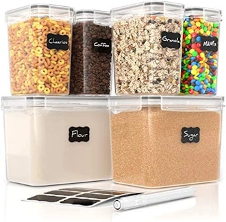 Simple Gourmet Airtight Food Storage Containers (6-Piece Set)