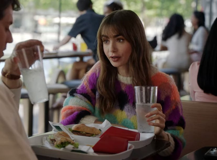 'Emily in Paris' Season 3 featured the McBaguette, a real menu item in French McDonald's.