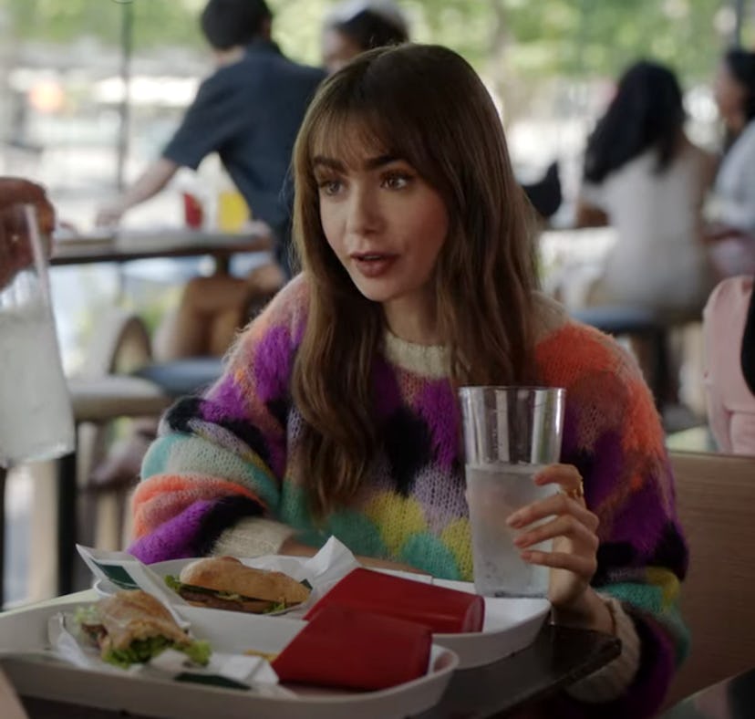 'Emily in Paris' Season 3 featured the McBaguette, a real menu item in French McDonald's.