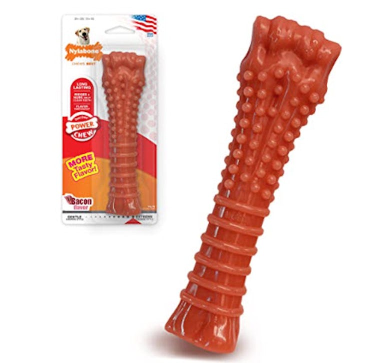 Nylabone Power Chew Bacon-Flavored Durable Chew Toy