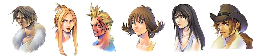 final fantasy 8 core cast