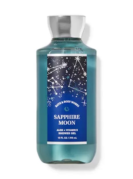 This Sapphire Moon shower gel may be a part of the Bath & Body Works Semi-Annual Sale. 