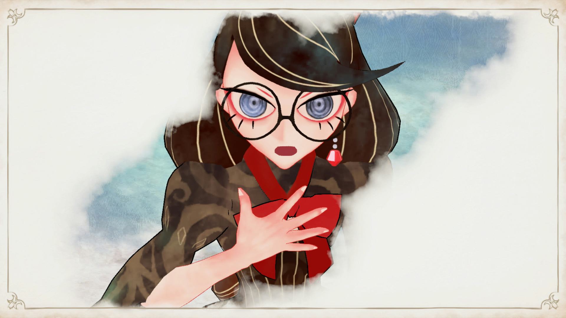 artwork from Bayonetta Origins