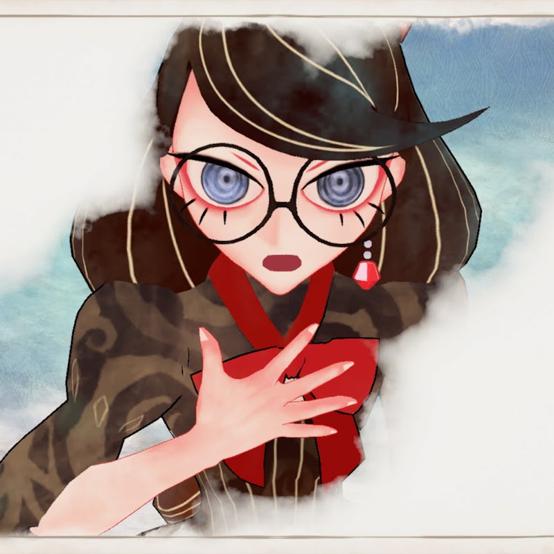 artwork from Bayonetta Origins