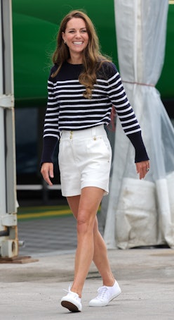 Kate Middleton visits the 1851 Trust and the Great Britain SailGP Team 