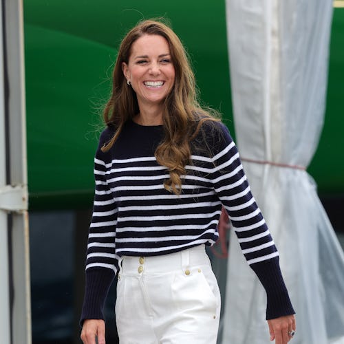 Kate Middleton visits the 1851 Trust and the Great Britain SailGP Team 