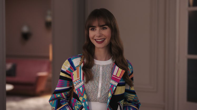 Lily Collins as Emily in Emily in Paris