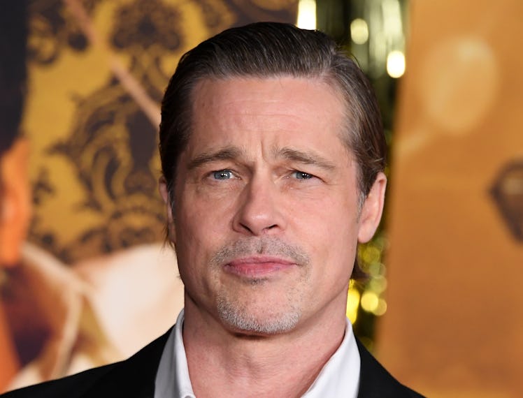 Brad Pitt arrives at the "Babylon" Global Premiere Screening at Academy Museum of Motion Pictures on...