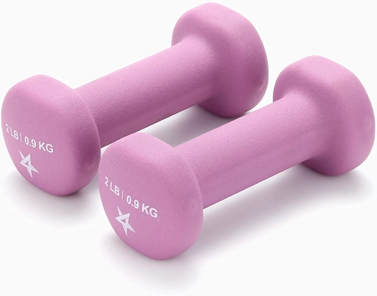 Yes4All Neoprene Coated Dumbbell Hand Weight (Set of 2)