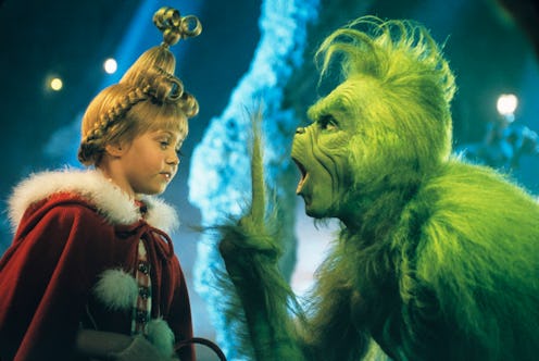 Taylor Momsen and Jim Carrey in 'How The Grinch Stole Christmas'