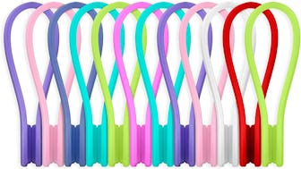 Joseche Reusable Magnetic Cable Ties (12-Pack)