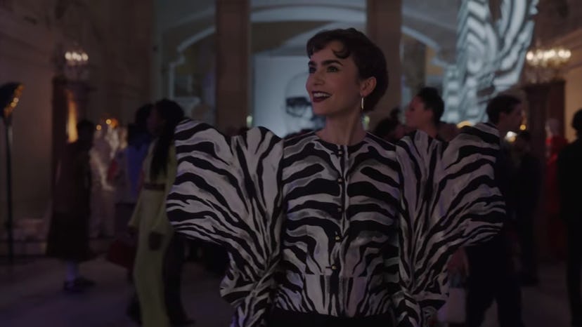 Lily Collins in ‘Emily in Paris’