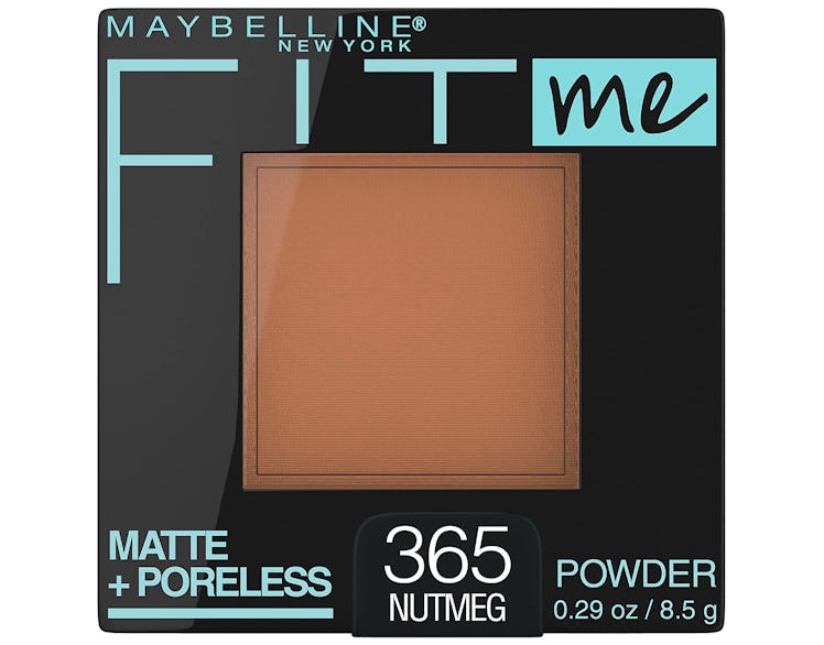 Maybelline Fit Me Matte + Poreless pressed Face Powder is the best drugstore powder foundation.