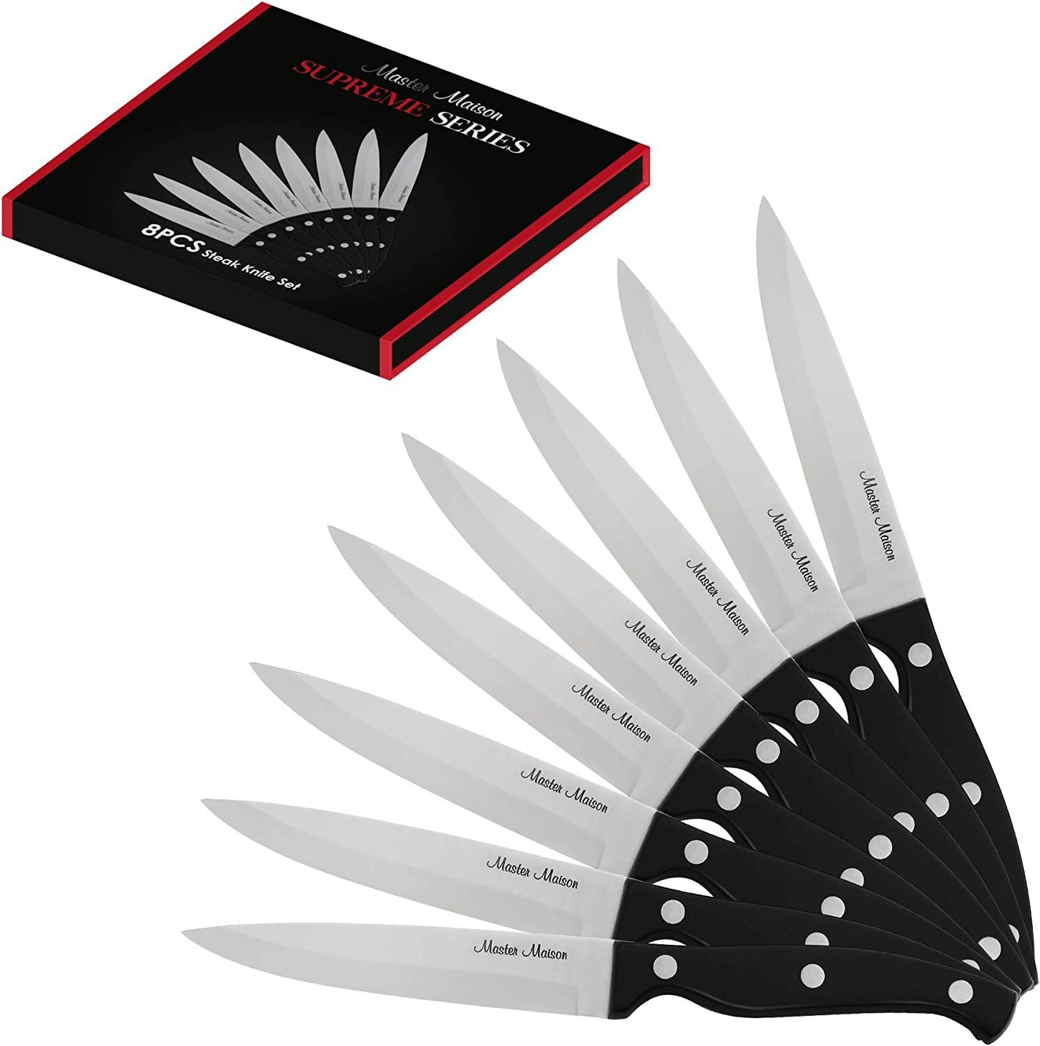 Master Maison Steak Knives (8-Piece Set)