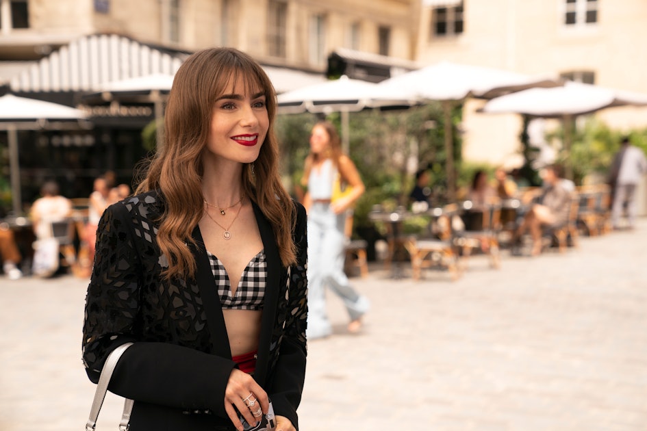 Lily Collins' 'Emily In Paris' Press Tour Outfits Are All French  Girl-Approved