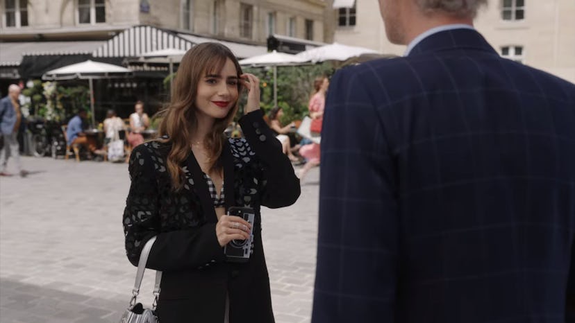 Lily Collins in ‘Emily in Paris’
