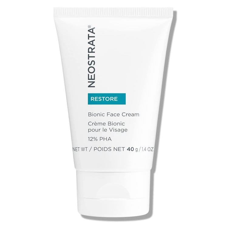 neostrata bionic face cream is the best exfoliating face cream for rosacea