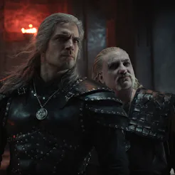 Henry Cavill as Geralt of Rivia in 'The Witcher' Season 2 via Netflix's press site