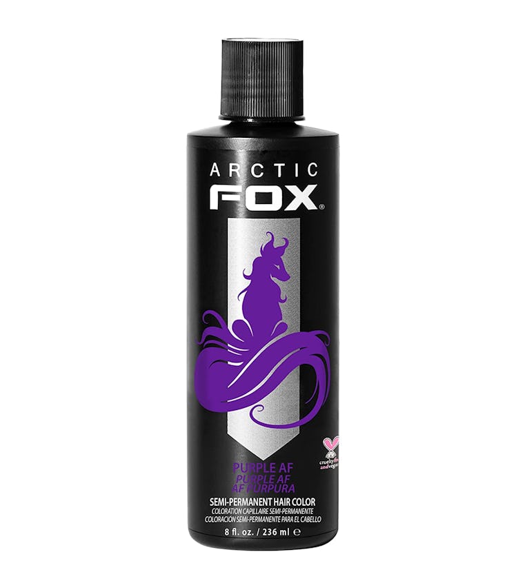 arctic fox semi permanent hair color in purple af is the best semi permanent cool toned purple hair ...
