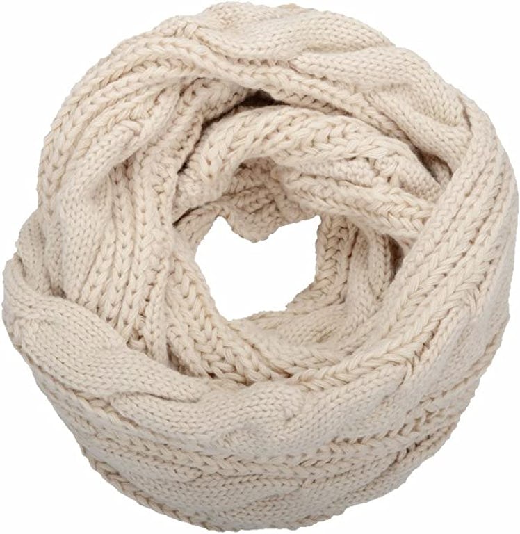 NEOSAN Thick Ribbed Knit Infinity Scarf