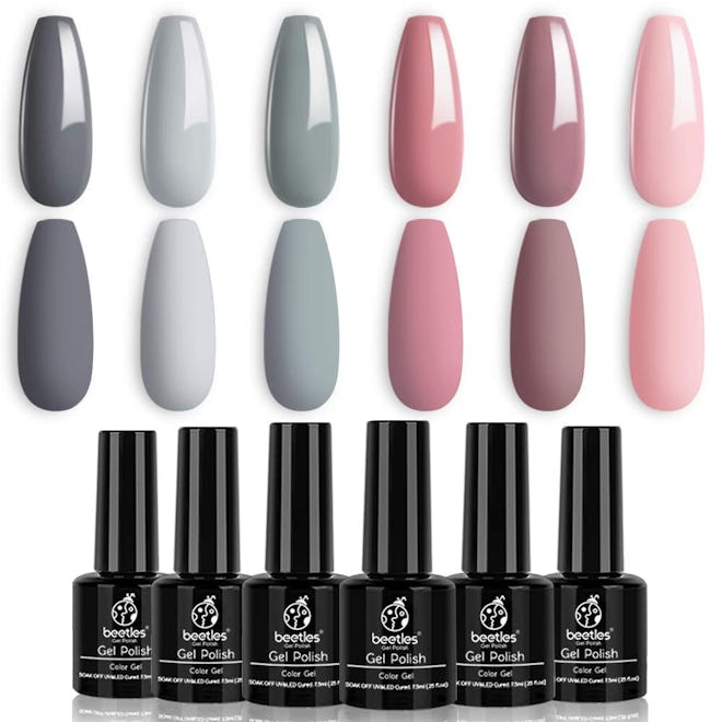 Beetles Classic Gel Nail Polish Set (6-Piece)