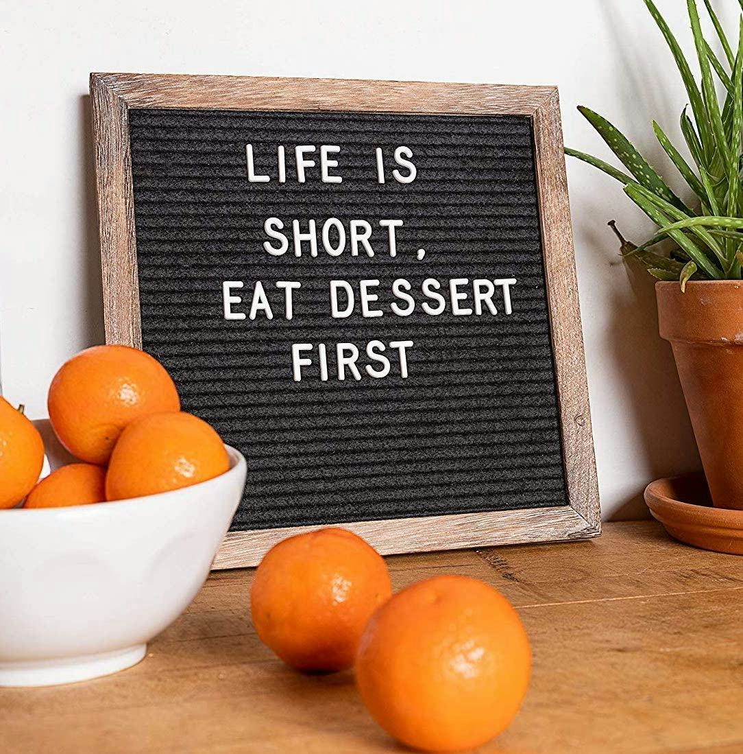 MAINEVENT Felt Letter Board