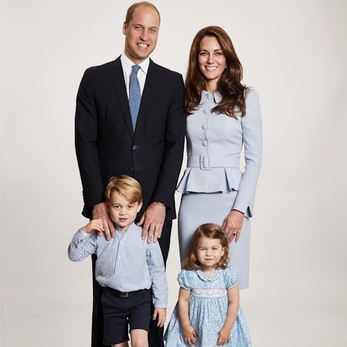 Kate Middleton and Prince William's 2017 Christmas card.
