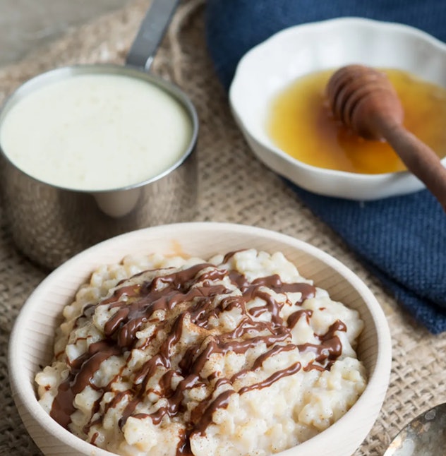 Eggnog rice pudding is one of the best Christmas breakfast ideas to make.