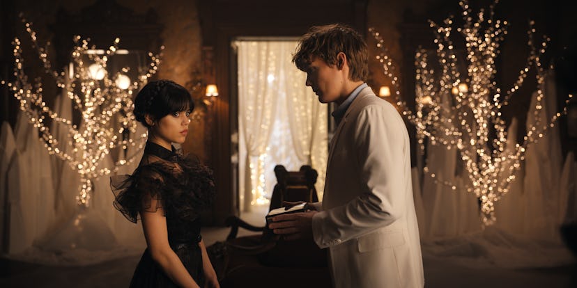 Episode 4 of Netflix’s Wednesday had a lot of hidden clues. Courtesy of Netflix