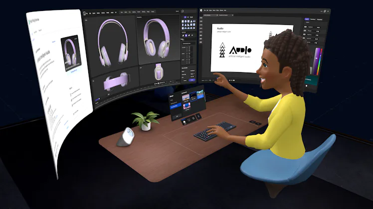 Quest Pro Setup The Quest Pro is not going to replace your monitor setup