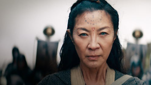 Michelle Yeoh as Scian in 'The Witcher: Blood Origin' Season 1 via Netflix's press site