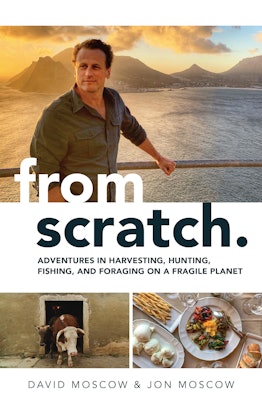 The cover of 'From Scratch: Adventures in Harvesting, Hunting, Fishing, and Foraging on a Fragile Pl...