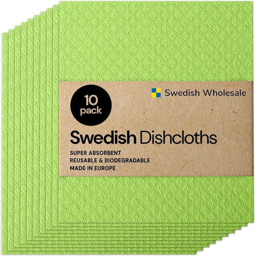 Swedish Wholesale Swedish Dish Clothes (10-Pack)