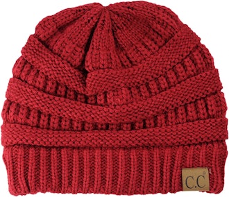 C.C Trendy Cable Knit Beanie