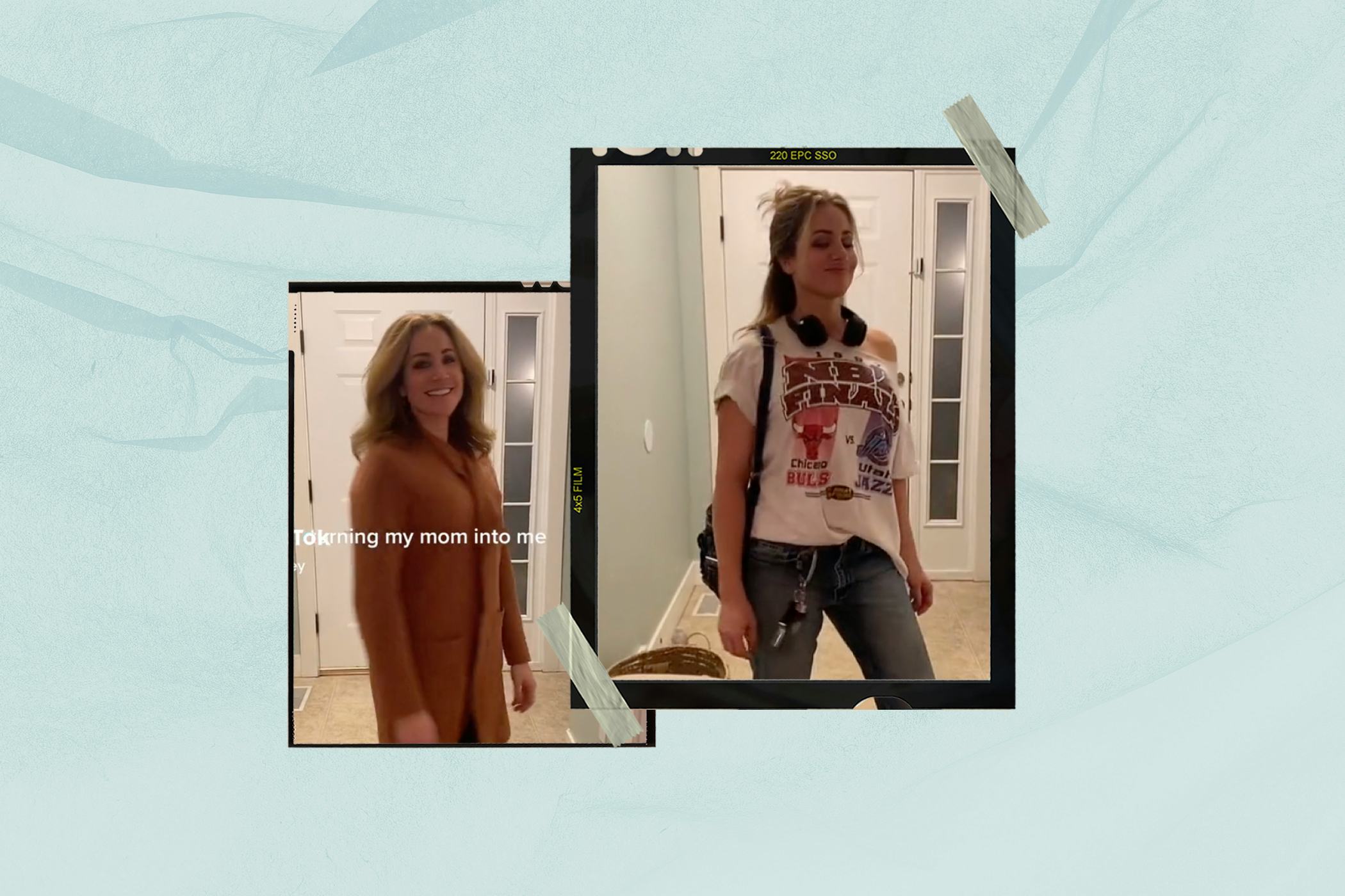 "Transforming My Mom Into Me" TikTok trend