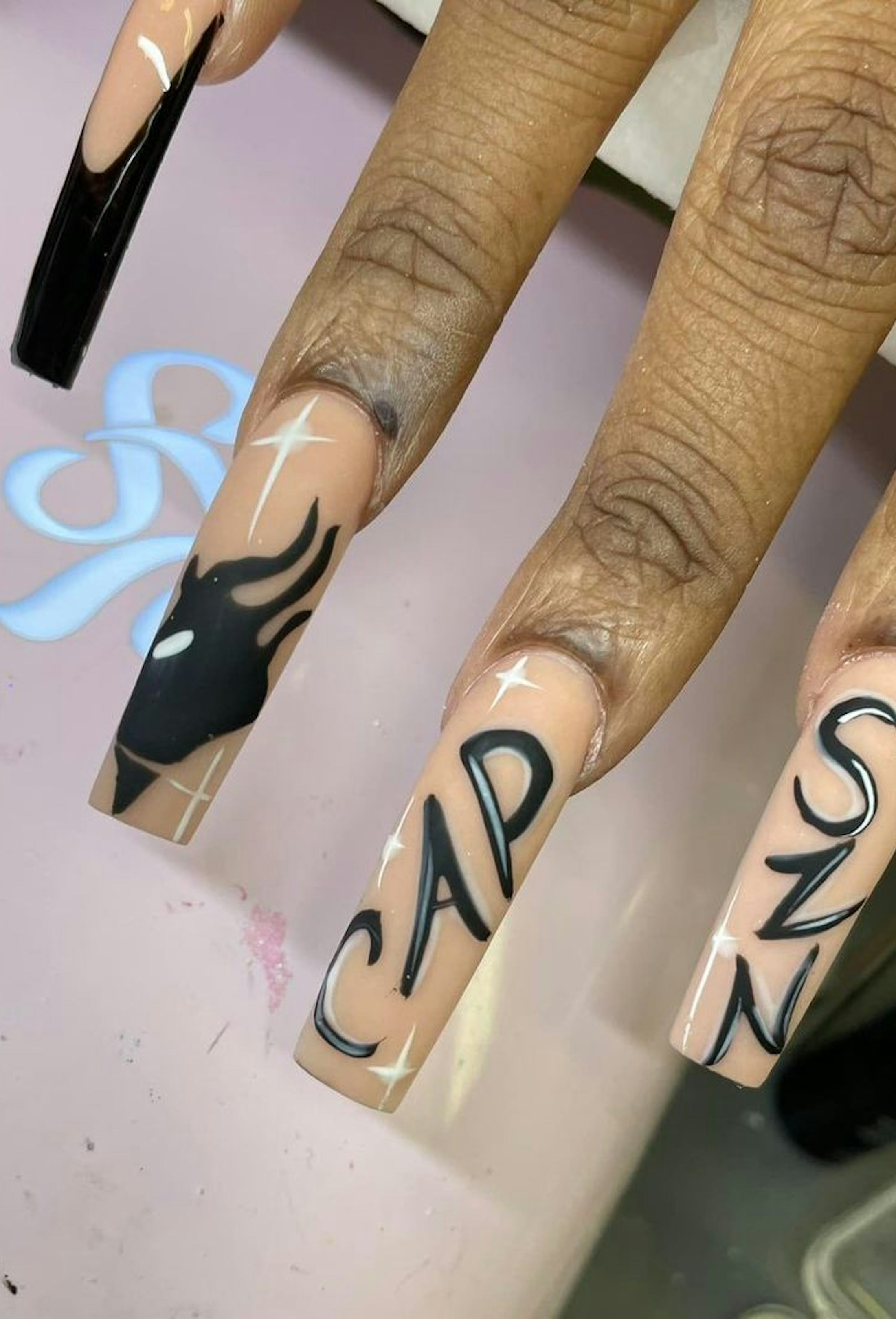 9 Capricorn Nail Designs Only For The G.O.A.T.s