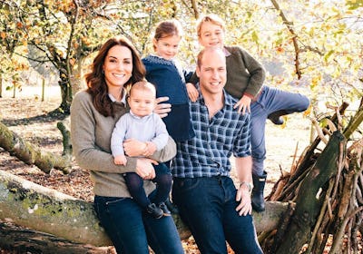 Kate Middleton and Prince William's 2018 Christmas card.