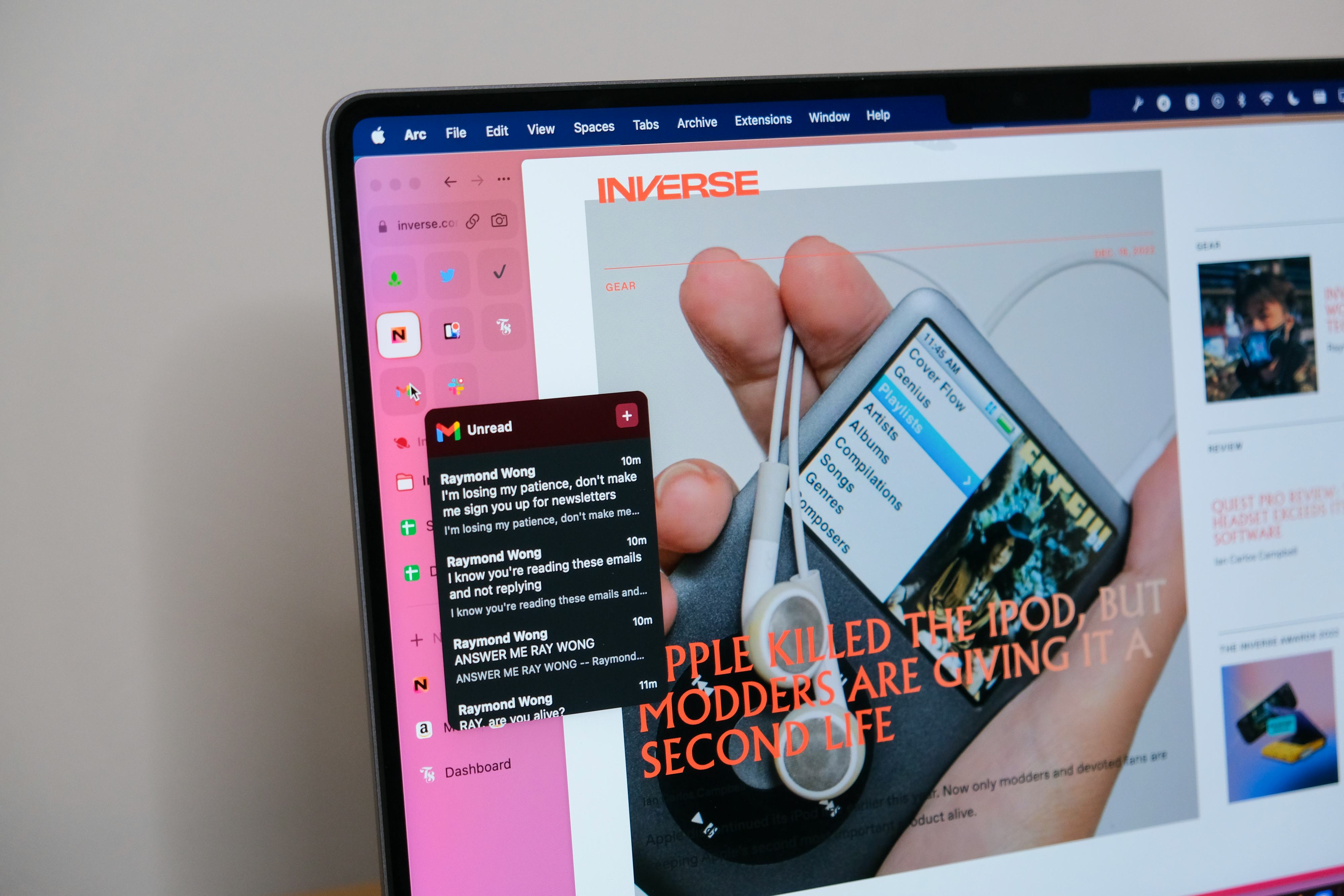 Arc is the best web browser to come out in the last decade