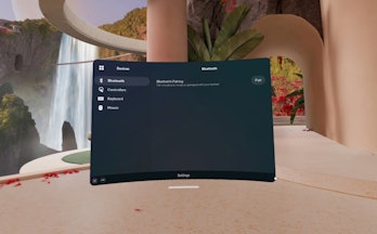 Adding Bluetooth devices to the Quest Pro.