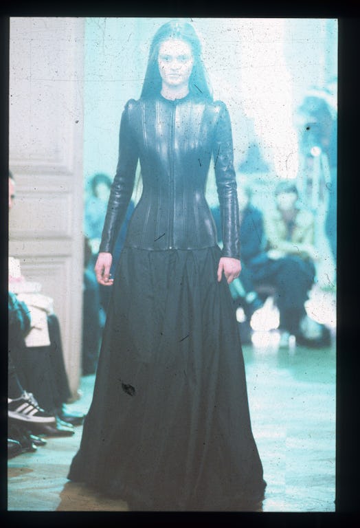 A look from fall 1998 Olivier Theyskens