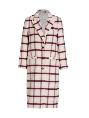 ENA PELLY checked wool coat