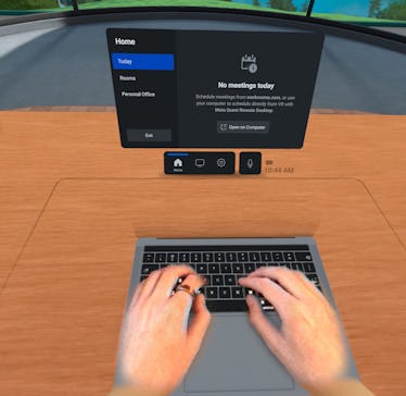 How to use a real keyboard inside VR on the Quest Pro