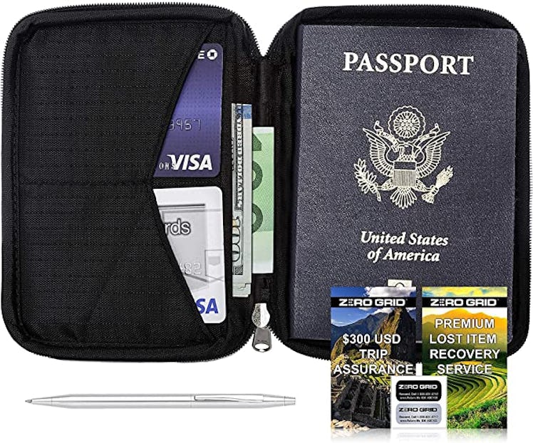 Zero Grid Passport Wallet