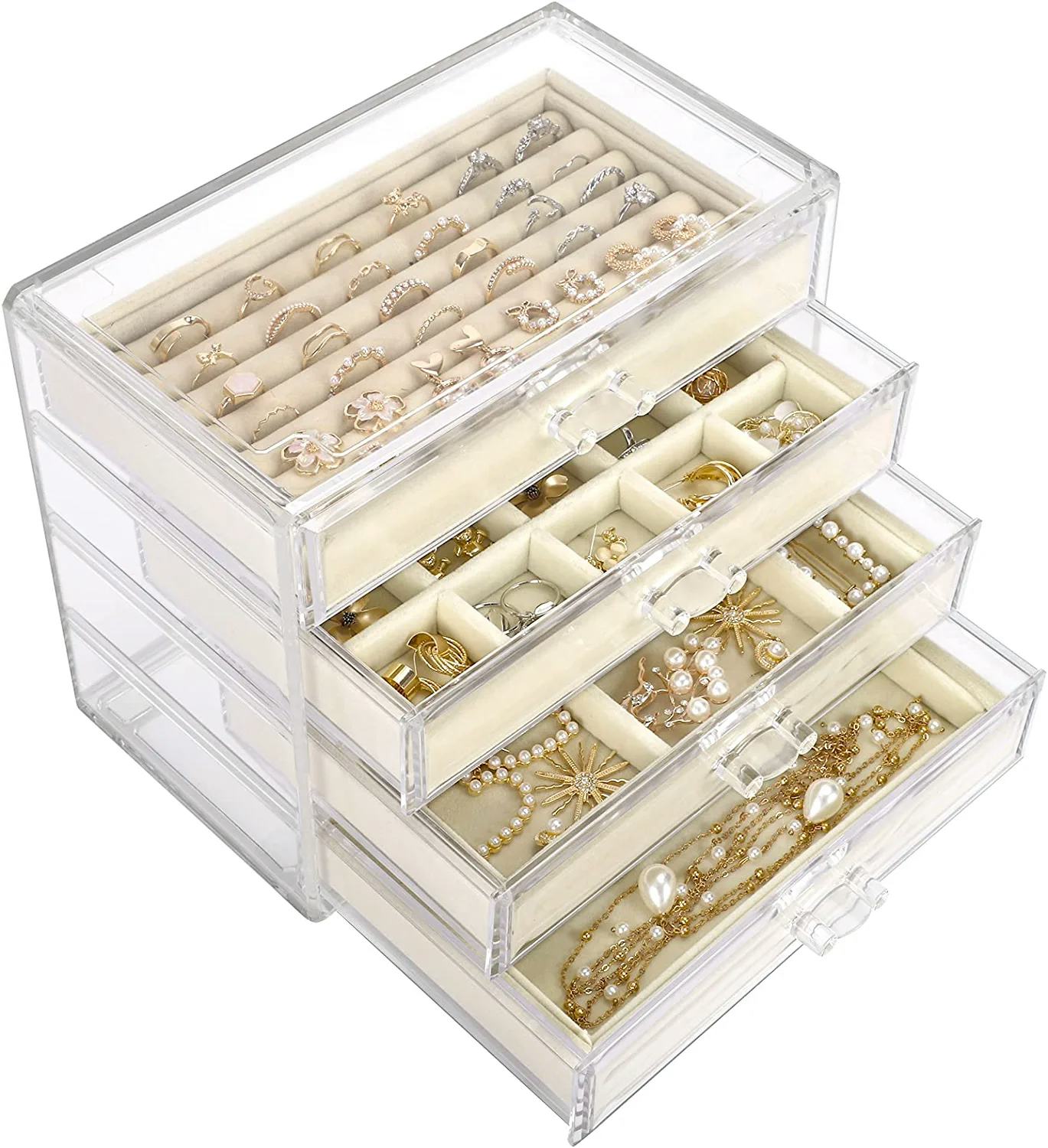 Mebbay Acrylic Jewelry Organizer