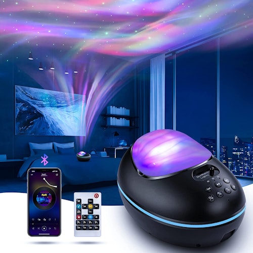 Cayclay Aurora Galaxy Projector with Speaker