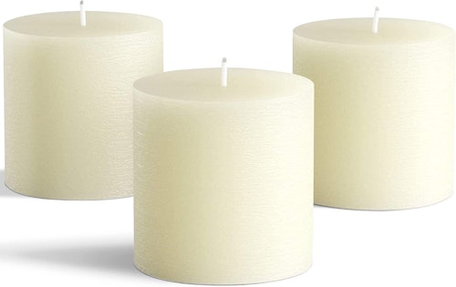 Melt Candle 3" x 3" Pillar Candles (Set of 3)