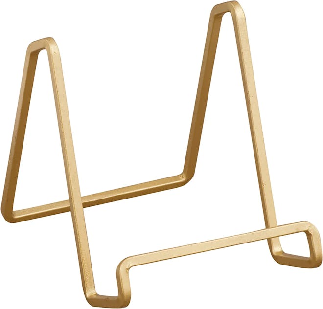 Tripar Gold Painted Square Wire Stand