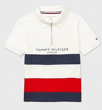 Tommy Hilfiger polo for adaptive clothing for kids