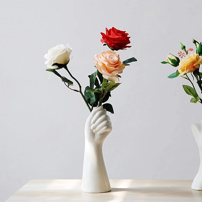 Plcnn Modern Art Ceramic Flower